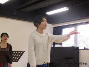 ３年生　歌唱稽古(✿´ ꒳ ` )【俳優科通信】