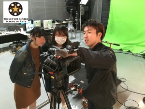 映像制作　春のオープンキャンパス　