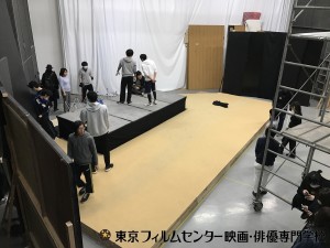 1階スタジオ準備中ヽ(´∀｀●)