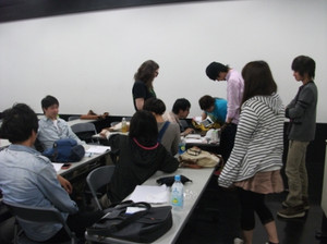 １年生チーム制作中！！！