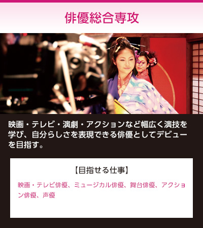俳優総合専攻