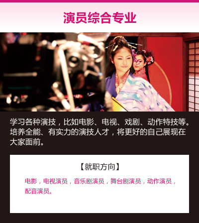 演员综合专业