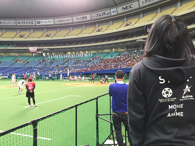 日本女子ソフトボールリーグ 撮影技術サポートプロジェクト